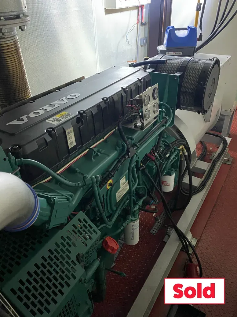 Power generator setup indoors