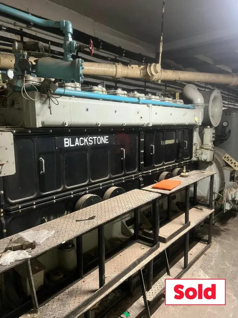 Industrial Blackstone engine in a facility